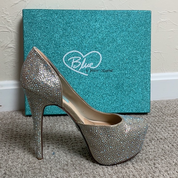 Blue by Betsy Johnson (Platform Pumps) - Picture 6 of 12